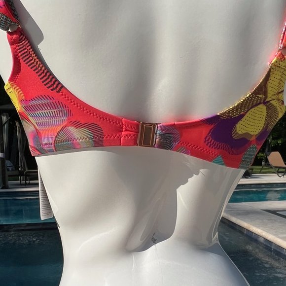 ‼️SALE ‼️ New Gorgeous Anita Rosa Faia Coral Bikini Set Size 12 / 38E - Picture 8 of 9